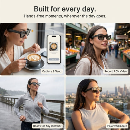 Glance™ AI POV Camera Glasses