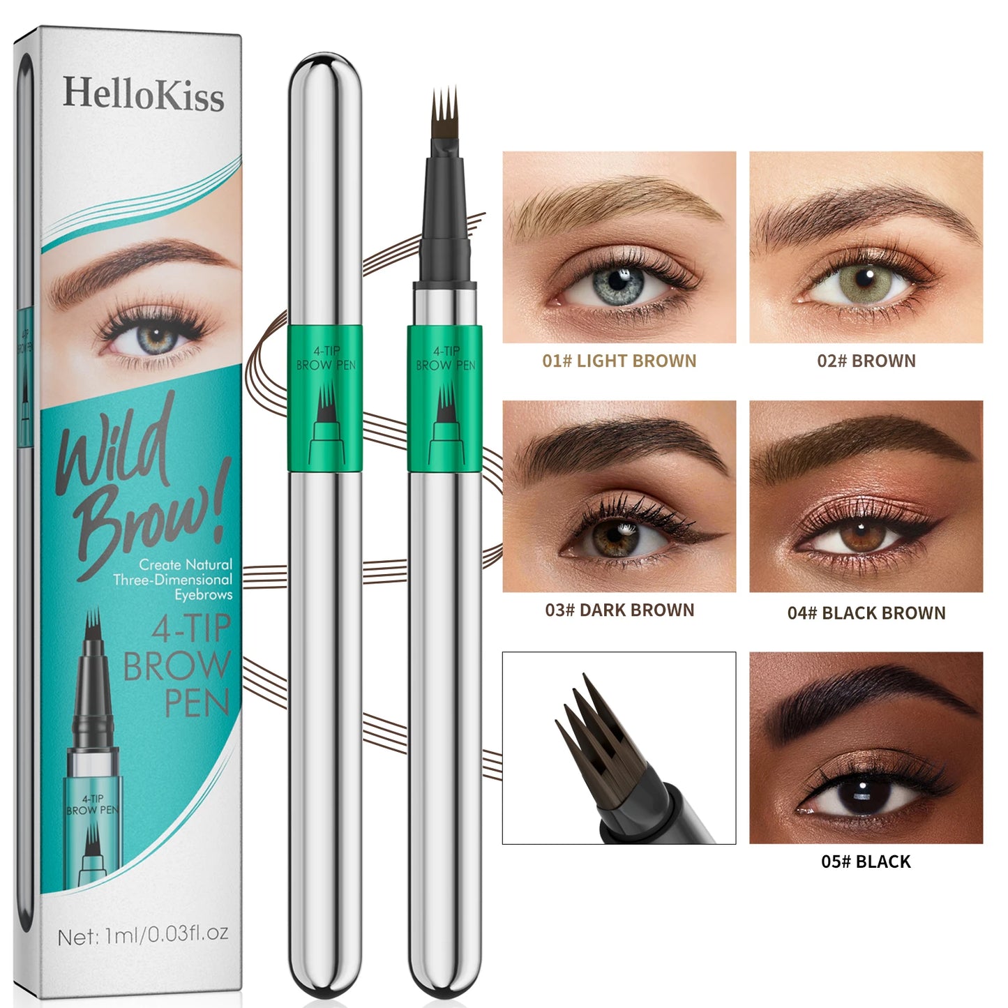 Merone™ – 3D Microblading Effect Eyebrow Pen