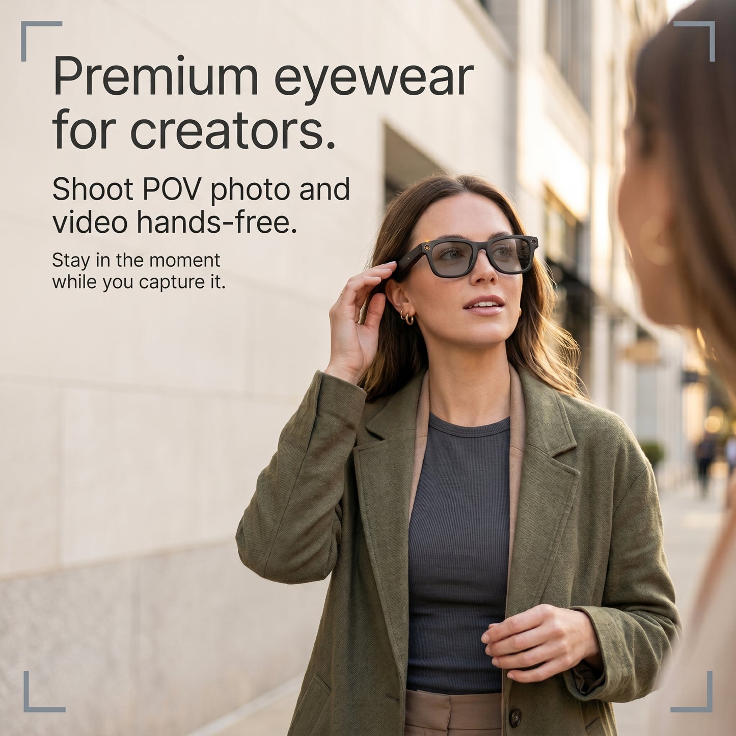 Glance™ AI POV Camera Glasses